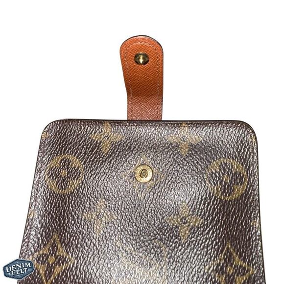 Louis Vuitton Brown/Tan LV Monogram Compact Snap/Zip Around Wallet - Picture 10 of 12